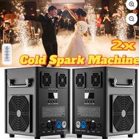 2 * due macchine scintille dj animazione sala