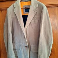 Giacca uomo  in fustagno colore beige