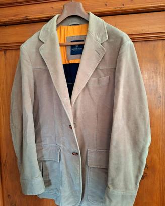 Giacca uomo  in fustagno colore beige