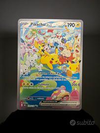 Pikachu EX set: 30 anniversario