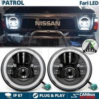 FARI Anteriori LED per NISSAN PATROL GR Angel Eyes