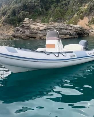 Gommone lomac + carrello stradale