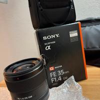 Sony 35 mm 1,4 GMaster