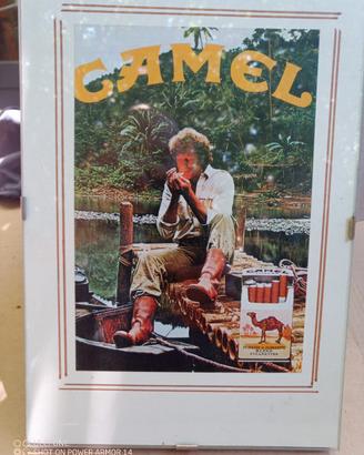Camel pubblicità vintage con cornice