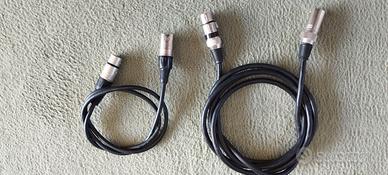 Cavi connesioni audio.