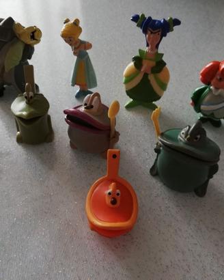 Set 10 Personaggi Diversi Totò Sapore Kinder