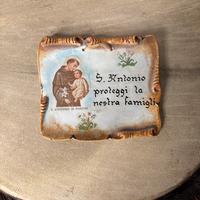 Targa decorativa Sant’Antonio da Padova