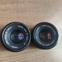 50 mm Canon vintage lotto