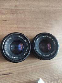 50 mm Canon vintage lotto