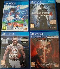  GIOCHI PS4: UFC3 - TEKKEN 7- CAPT. TS.-UNC.