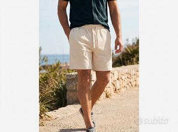 Pantaloncini ZARA uomo bianchi taglia S