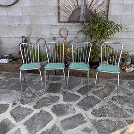 🪑 Set di 4 Sedie Vintage Anni '60/'70