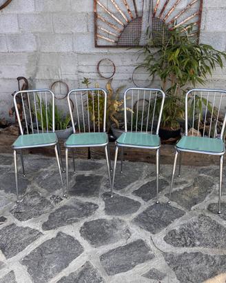 🪑 Set di 4 Sedie Vintage Anni '60/'70