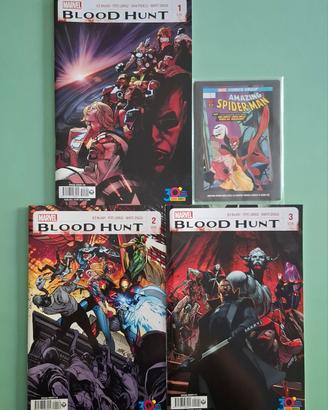 Blood Hunt n°1-3 miniserie completa + cartoline