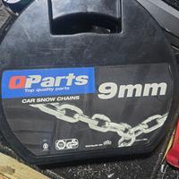 catene da neve 9 mm nuove mai usate