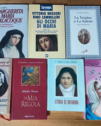 Lotto 7 libri religiosi/spiritualità cattolica