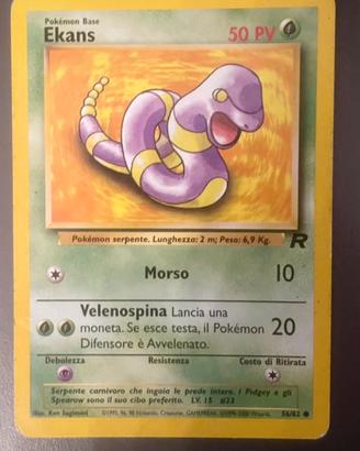 Ekans mazzo Team Rocket