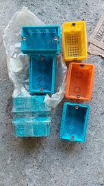 Scatole elettriche da incasso 3 moduli