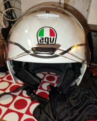 Casco moto JET AGV – tg. S (55-56 cm) – come nuovo