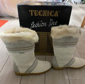 Doposci da donna Tecnica 37 in pelle