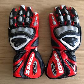 Guanti moto racing in pelle e kevlar Spidi