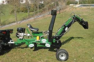 Mini escavatore gancio traino geo atv quad