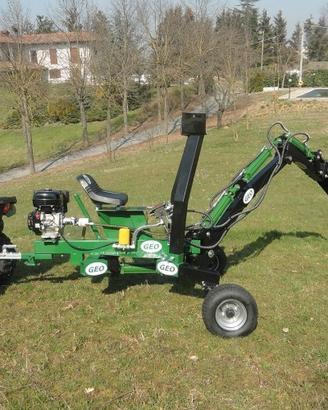 Mini escavatore gancio traino geo atv quad