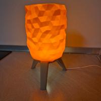 lampada a led arancione.