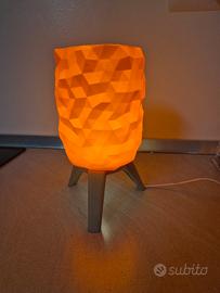 lampada a led arancione.