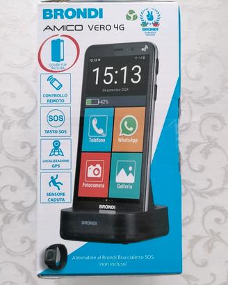 Cellulare Anziani Brondi Amico Vero 4G