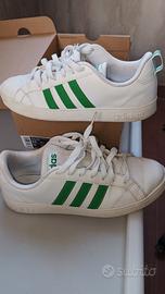 scarpe Adidas Advantage Bianco/Verde