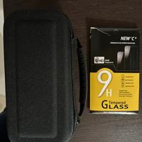 Custodia da viaggio Nintendo Switch e vetro protet