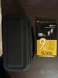 Custodia da viaggio Nintendo Switch e vetro protet