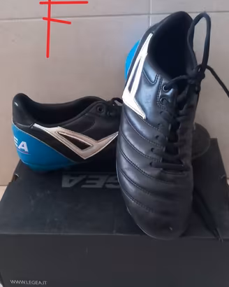 Scarpe Calcio tg 42  Legea Doko Nere - Suola AG/FG
