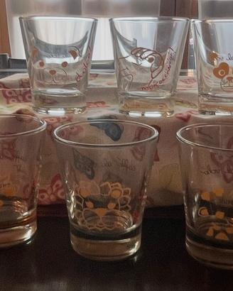 6 bicchierini Thun limited edition