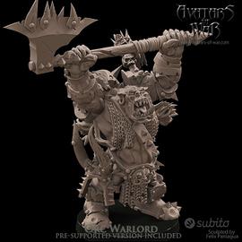 Miniatura orco trionfante Warhammer