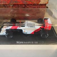 4 MODELLI FORMULA 1 1:43 – ANNI ’80/’90 – CON TECA