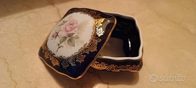 Portagioie in porcellana di Limoges