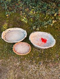 Set 3 cesti in vimini