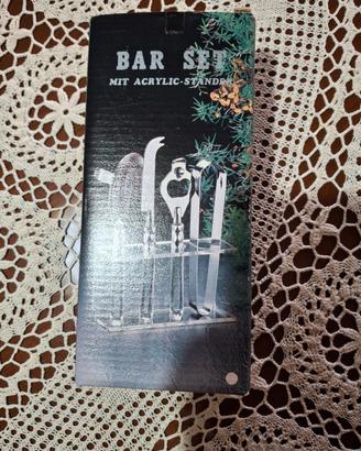 set bar mit acrylic-stander