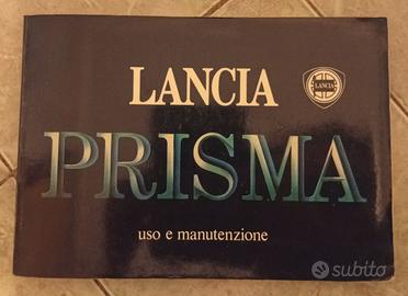 libretto uso e service lancia prisma