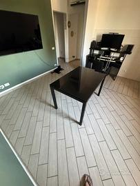 Tavolo nero 120x80 allungabile