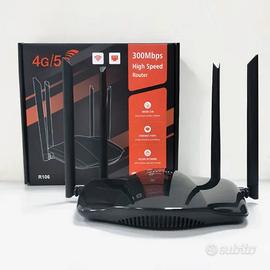 Router Wireless 4G/5G LTE 300Mbps – Modello R106-E