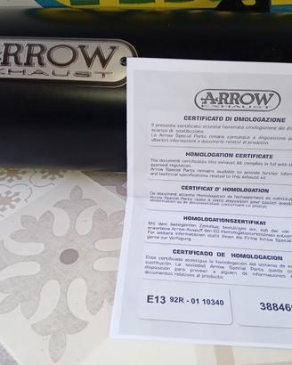 Per ktm 790 890 scarico Arrow