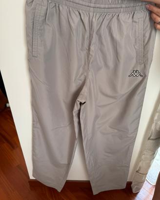 Pantaloni sportivi Kappa grigio chiaro XL