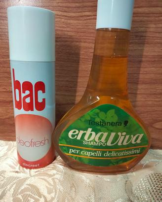 deodorant profumo vintage rarissimo bac.