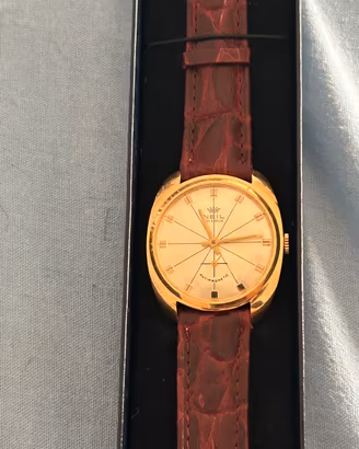 Orologio Neil anni 70 manuale placcato oro