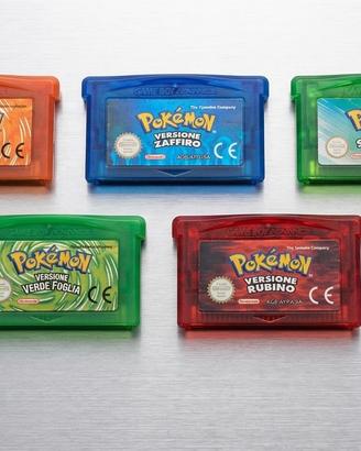 Giochi pokemon gameboy advance