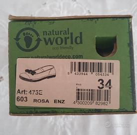 Scarpe Bimba TG 34 Natural World