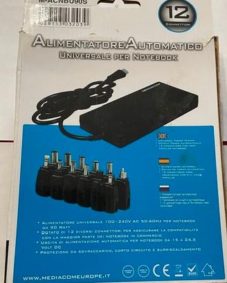 Alimentatore Automatico universale per notebook